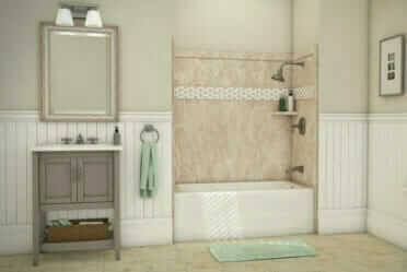 Five Star Bath Solutions of Asheville South Bath Remodel