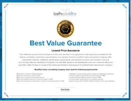 Best Value Guarantee